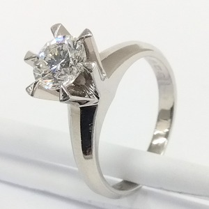 ダイヤモンド 0.45ct Pt900 リング 買取相場