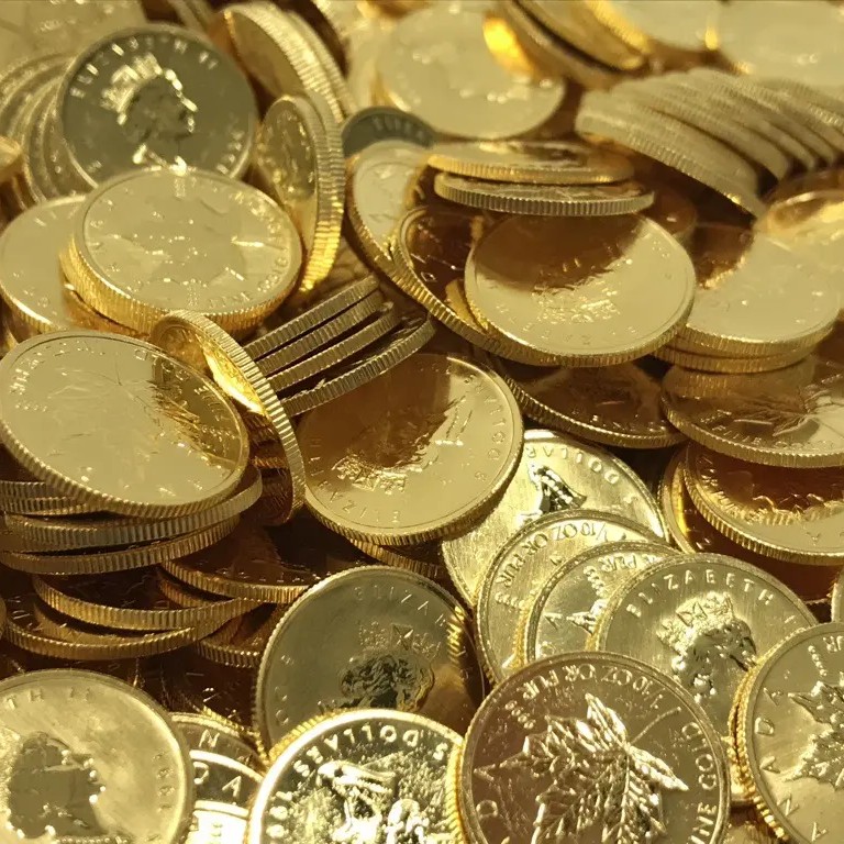 メイプルリーフ金貨 画像