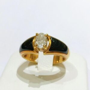 ダイヤモンド 0.53ct J I1 K18 リング 買取相場