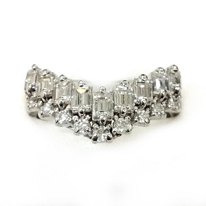 ダイヤモンド MD(1.00ct Pt900 リング 宝石買取相場