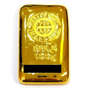 インゴットK(IK) 投資用地金 田中貴金属 100g 金買取相場-横浜店(神奈川県横浜市)｜金買取実績