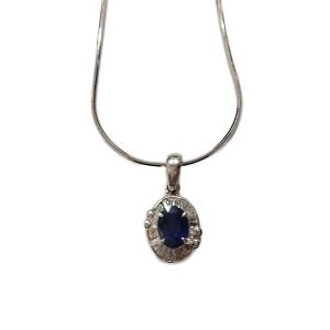 サファイア S(1.08ct MD(推定約1ct Pt900/Pt850 ネックレス 買取相場-大宮店(埼玉県さいたま市)｜宝石買取実績