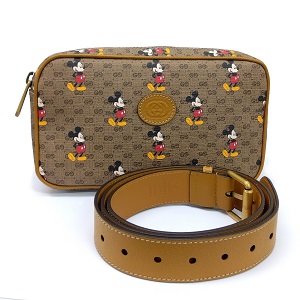 グッチ(GUCCI) ウエストバック GGキャンバス ミッキーマウスコラボ 602695 Aランク 買取相場