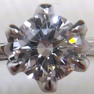 ダイヤモンド 0.21ct VVS2 VG Pt900 リング 買取相場