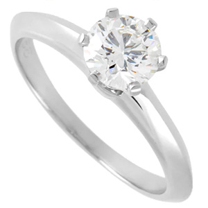 ティファニー(Tiffany&Co) Pt950 ソリティア リング ダイヤモンド 0.66ct Aランク 買取相場