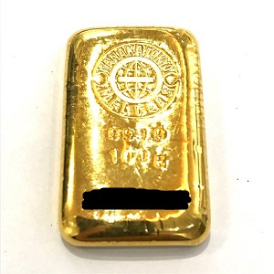 インゴットK(IK) 投資用地金 田中貴金属 100g 買取相場