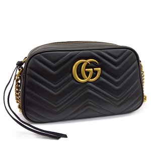 グッチ(GUCCI) ショルダーバッグ GGマーモント キルティング 447632 Aランク ブランド買取相場