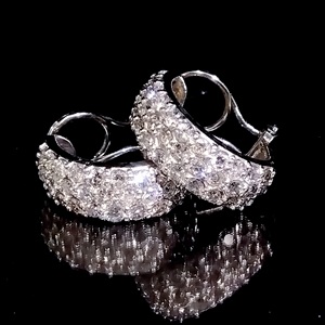 メレダイヤモンド 1.00ct ピアス Pt900 買取相場
