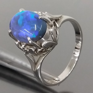 オパール 2.50ct プラチナ900(Pt900) リング 買取相場