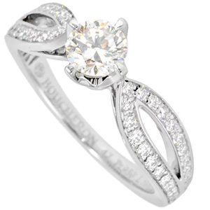 ダイヤモンド D(0.30ct F VVS1 メレダイヤモンド MD(推定0.2ct Pt950 リング 買取相場-千葉店(千葉県千葉市)｜宝石買取実績