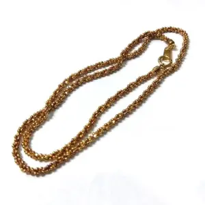18金(K18) アクセサリー ネックレス 買取相場