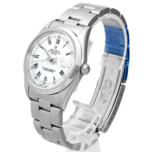ロレックス(ROLEX) オイスターパーペチュアル デイト U番 15200 ホワイト文字盤 自動巻き ABランク 買取相場