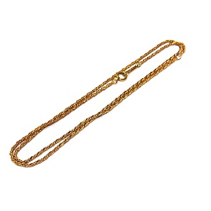 18金(K18) アクセサリー ネックレス 買取相場