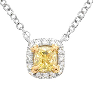 ティファニー(Tiffany＆Co) Pt950 ネックレス ソレスト クッションカット ダイヤモンド D(0.19ct ABランク 買取相場
