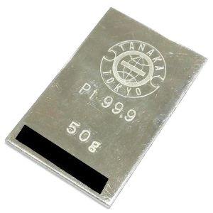 田中貴金属インゴットプラチナ買取実績画像