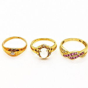 18金(K18) アクセサリー リング 買取相場