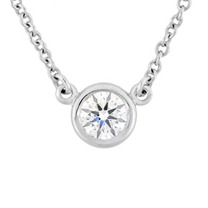 ティファニー(Tiffany＆Co) エルサ・ペレッティ Pt950 ネックレス バイザヤード ダイヤモンド（D0.19 ABランク ティファニー買取相場-町田店(東京都町田市)｜ブランド買取実績
