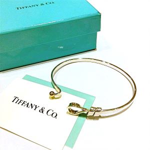 ティファニー(Tiffany＆Co) バングル フック＆アイ SV925/K18 ABランク 買取相場