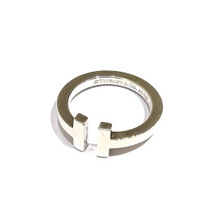 ティファニー(Tiffany＆Co) SV925 Tスクエア リング ABランク 買取相場