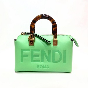 フェンディ(FENDI) バイザウェイ ハンドバッグ グリーン 8BS067 Aランク 買取相場