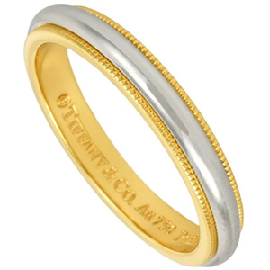 ティファニー(Tiffany＆Co) K18YG/Pt950 リング トゥギャザー ミルグレイン バンドリング ABランク ティファニー買取相場-町田店(東京都町田市)｜ブランド買取実績
