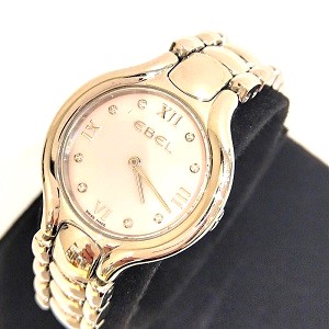エベル(EBEL) E9976411 41514390 ベルーガ クォーツ SS Bランク 買取相場