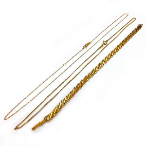 18金(K18) アクセサリー ブレスレット ネックレス 買取相場