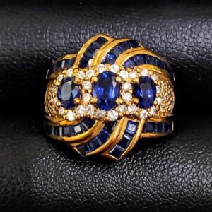 18金サファイアリング買取実績画像