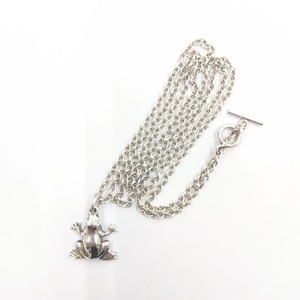 ジョージ・ジェンセン(Georg Jensen) アンカーネックレス SV925 カエルトップ Bランク 買取相場