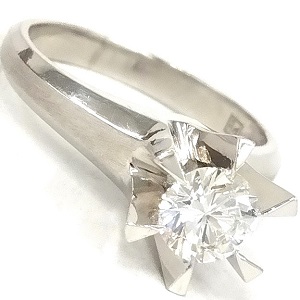 ダイヤモンド 0.538ct Pt900 リング 買取相場