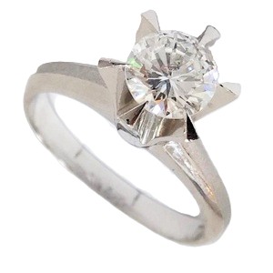 ダイヤモンド 1.017ct I SI3 Pt900 リング アクセサリー 買取相場