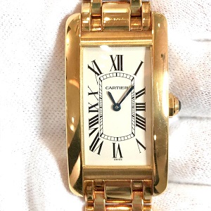 カルティエ(CARTIER) タンク アメリカSM W26014K2 750 Bランク 買取相場