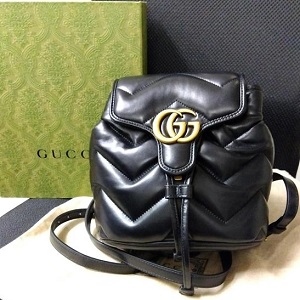 グッチ(GUCCI) ミニリュック GGマーモント 777263 Sランク グッチ(GUCCI)買取相場-ゴールドプラザ東京吉祥寺店(東京都武蔵野市) |ブランド買取実績