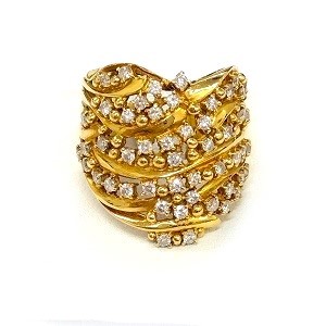 ダイヤモンド MD(1.00ct K18 リング 買取相場