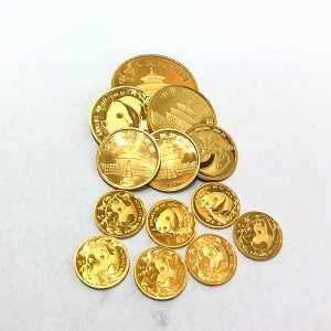 24金(K24) 投資用地金 パンダ金貨 各種 金買取相場-銀座本店(東京都中央区)｜金買取実績