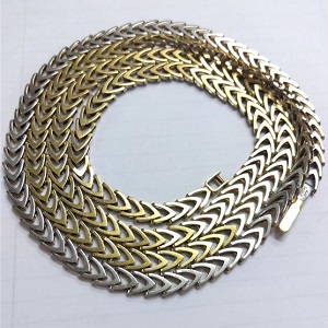 18金(K18) Pt850 コンビ アクセサリー ネックレス 買取相場