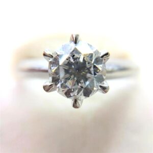 ダイヤモンド D(1.02ct H I2  Pt900　リング 買取相場