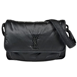 サンローラン(SAINT LAURENT)  ニキ メッセンジャーバッグ ナイロン 757146 ブラック 買取相場