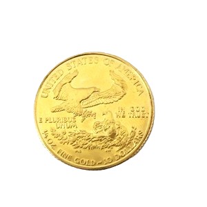22金(K22) 投資用地金 イーグル金貨1/４oz 金買取相場-ゴールドプラザ千里中央店(大阪府豊中市)｜金買取実績