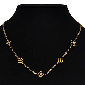 ルイ・ヴィトン(Louis Vuitton) ネックレス フラワーフル GP M68125 Bランク 買取相場
