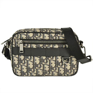 ディオール(Dior) Safariバッグ ミニ 2ESWS011YKY_H27E コットン ベージュ ブラック Bランク 買取相場
