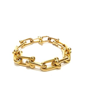 ティファニー(Tiffany＆Co) ブレスレット ハードウェア ラージ Au750 買取相場