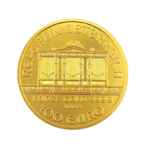 24金(K24) 投資用地金 ウイーン金貨１OZ １枚 買取相場