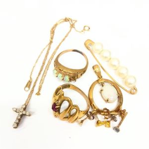 K18(18金) アクセサリー リング ピアス ネックレス ピン 買取相場