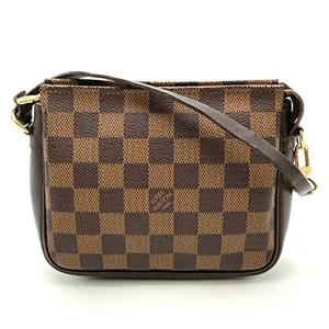 ルイ・ヴィトン(Louis Vuitton) ショルダーバッグ トゥルース メイクアップ ポシェット ハンド ダミエ N51982 ダミエ エベヌ Bランク 買取相場