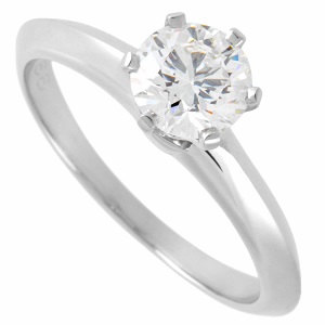 ダイヤモンド D(0.66ct G VS2) Pt900 リング 買取相場