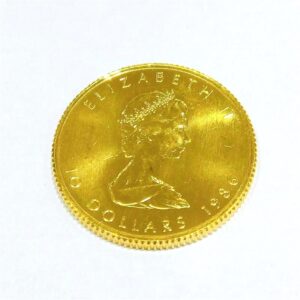 24金(K24) 投資用地金 メイプルリーフ金貨1/4オンス 買取相場