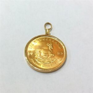 22金(K22) 18金(K18) アクセサリー コイントップ クルーガーランド 1/4Oz 買取相場