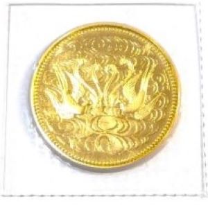 24金(K24) 投資用地金 天皇陛下御在位60年記念 10万円金貨 買取相場
