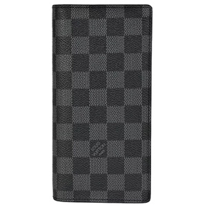 ルイ・ヴィトン(Louis Vuitton) 長財布 ポルトフォイユ・ブラザ ダミエ・グラフィット N62655 イニシャル入り Bランク 買取相場